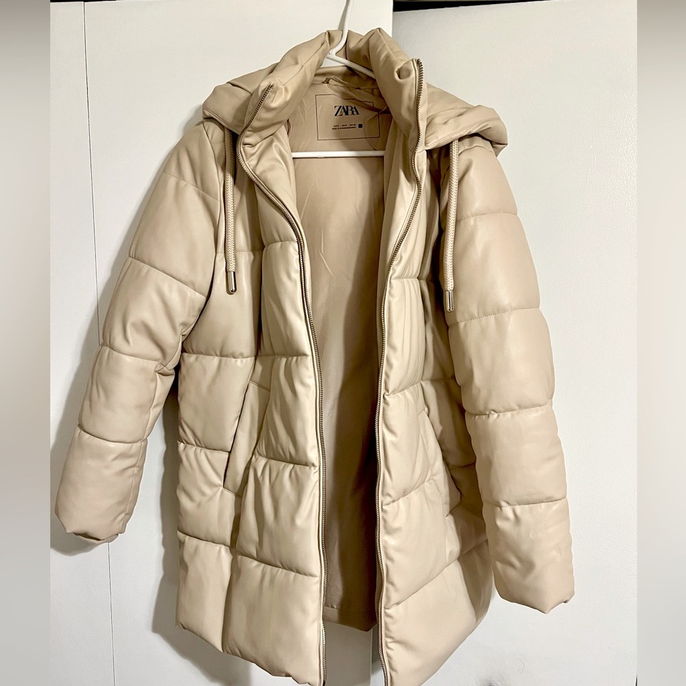 Zara puffer coat
